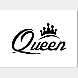 simple queen shirt design Posters and Art